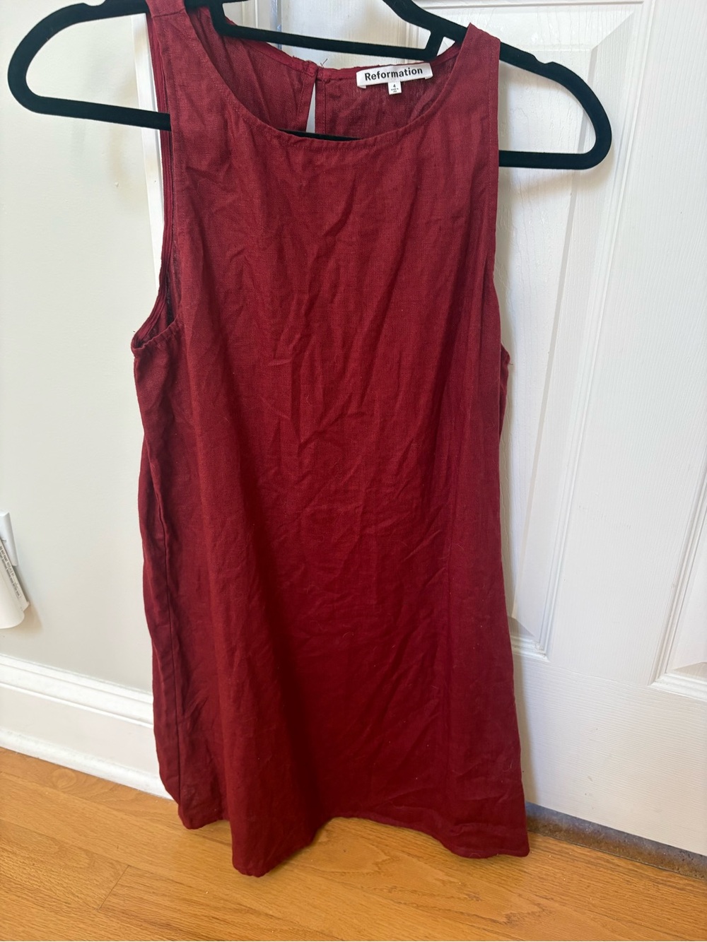 Reformation Women's Jessi Linen Dress